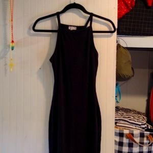 Racerback bodycon dress